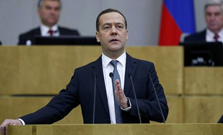 Dmitri Medvédev Designan a Medvédev como primer ministro de Rusia